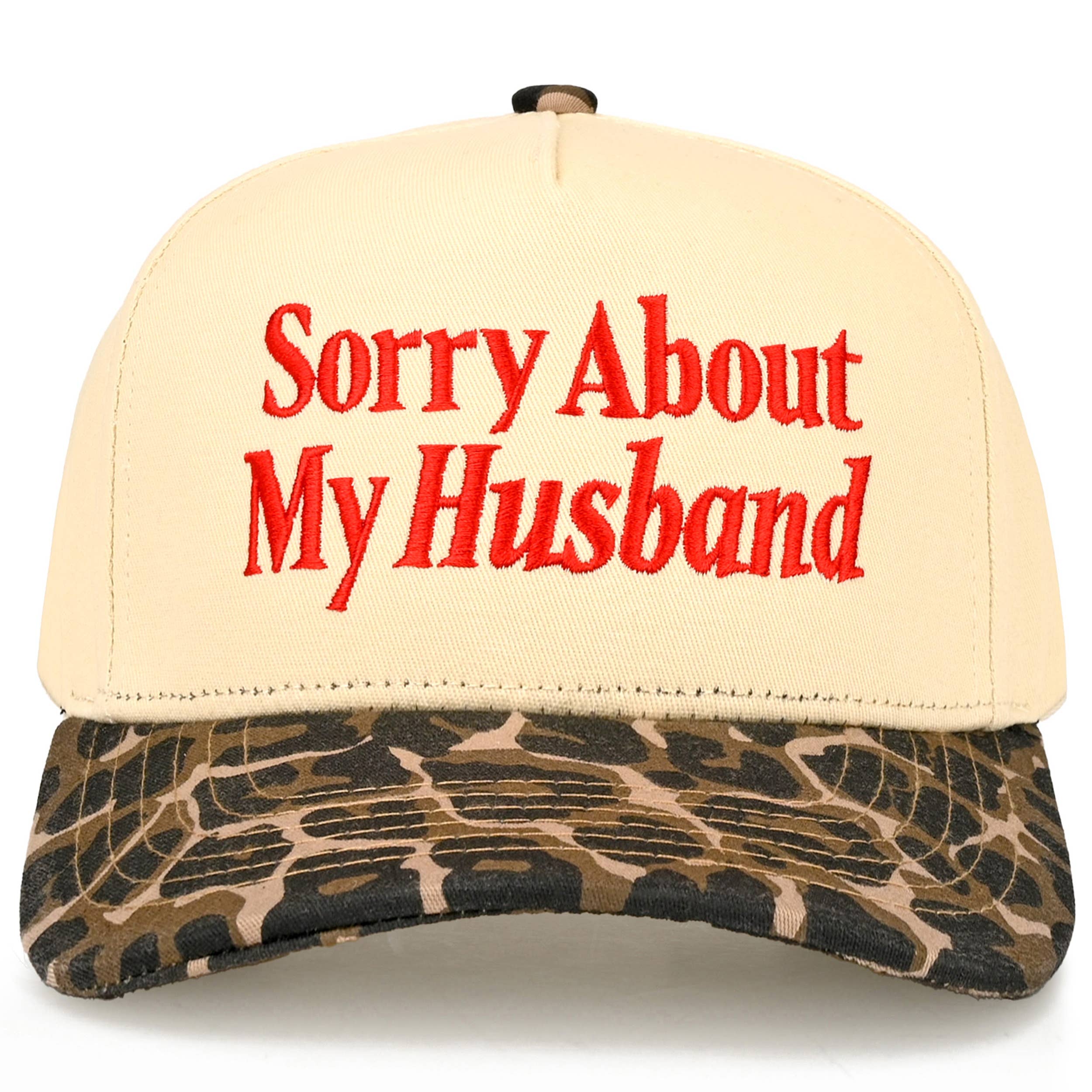 "Sorry About My Husband" Trucker Hat