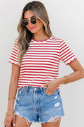 American Honey Scalloped Top