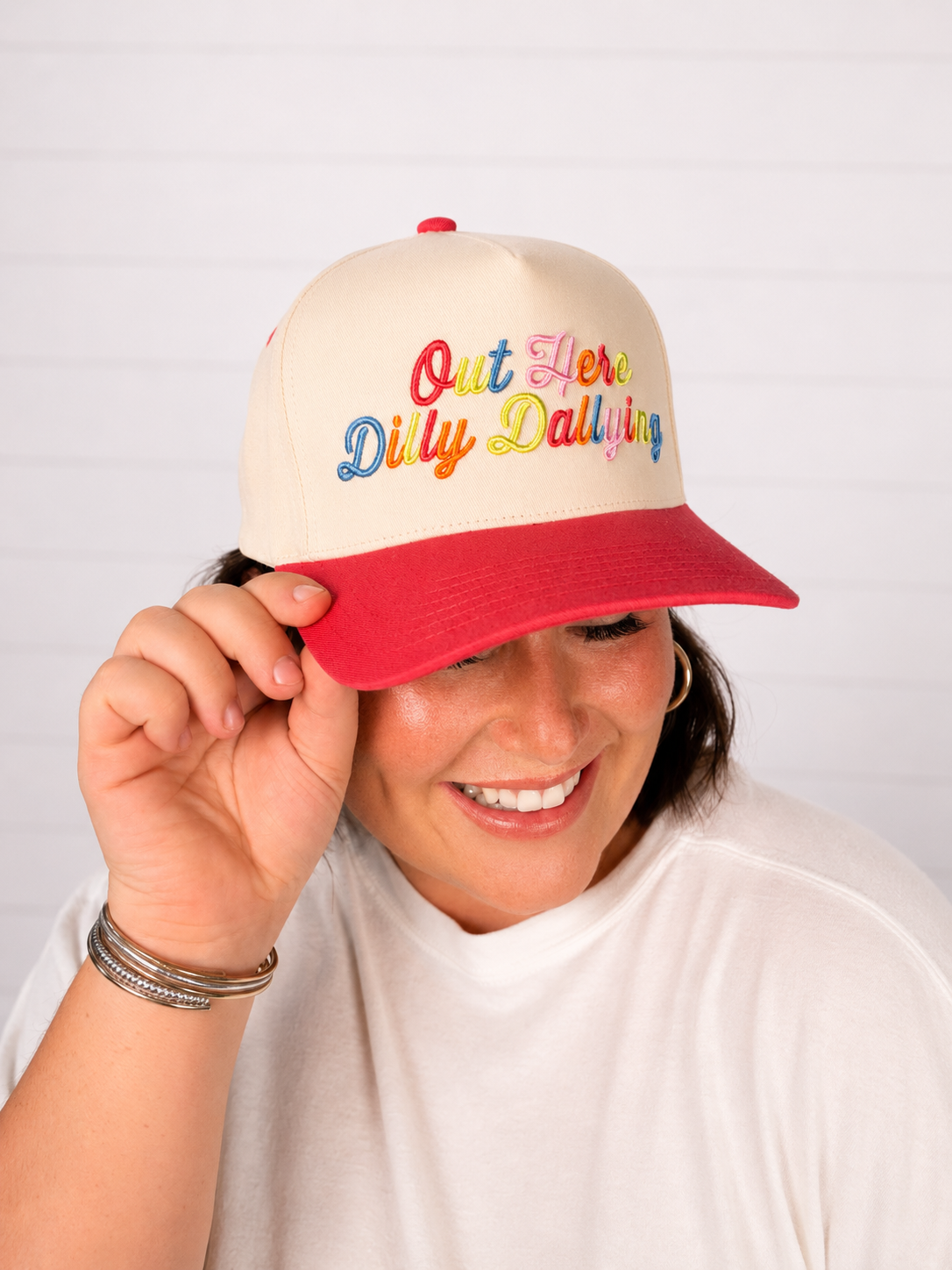 "Out Here Dilly Dallying" Trucker Hat
