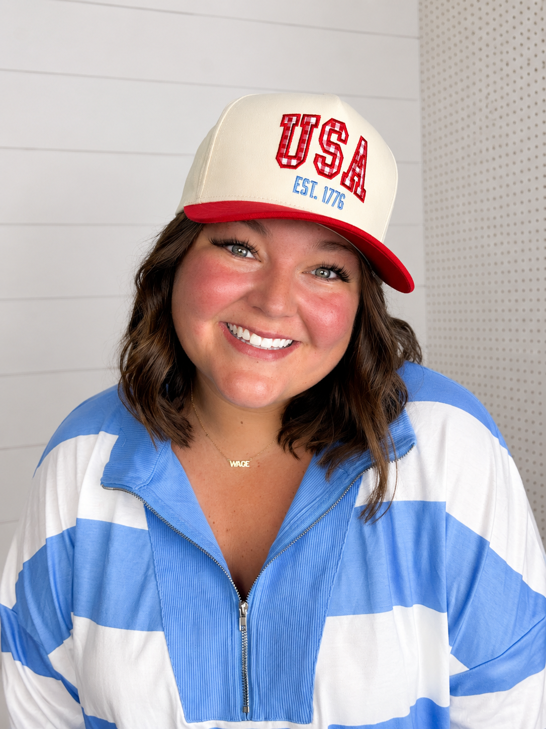All American "USA" Trucker Hat